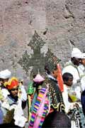 Procession during Timkat. Lalibela. Ethiopia.