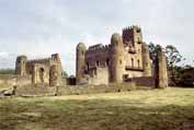 Royal enclosure at Gonder. Ethiopia.