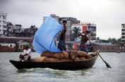 River transport. Dhaka. Bangladesh.