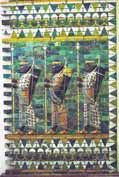 Decoration at Ischtar Gate from Mesopotania area. Pergamon museum, Berlin. Germany.