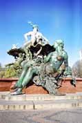 Neptun fountain. Berlin. Germany.