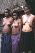 Villagers from Dani tribe. Papua,  Indonesia.