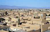 View to Yazd town. Iran.