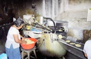 Tortila factory, Celestun. Mexico.