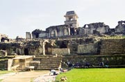 Palace, Palenque. Mexico.