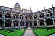 Mosterio dos Jeronimos in Belem, Lisbon. Portugal.