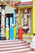 Cao Dai temple. Vietnam.