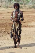 Hamar people at Turmi market. Ethiopia.