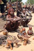 Hamar people at Turmi market. Ethiopia.