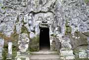 Goa Gajah, the elephant cave. Bali, Indonesia.