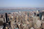 View from Empire State Building, Manhattan, New York. United States of America.