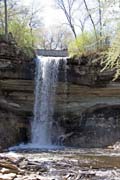 Minehaha waterfall, Minneapolis, Minnesota. United States of America.