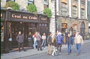 Dublin, Temple bar area. Ireland.