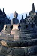 Borobudur temple. Java, Indonesia.