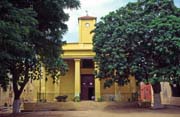 St Charles church at Gor�e island (�le de Gor�e), Dakar area. Senegal.