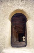 Muddy mosque built at sahel architecture style. Bor� village. Mali.