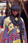 Tuareg - man from desert. Dj�bok village. Mali.