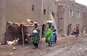 Street at Djenn� city. Mali.