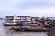 Port at Niger river at Mopti city. Mali.