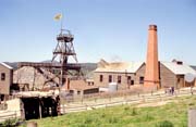 Ballarat - old gold mining village and today museum. Australia.