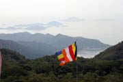 Monastery of Tian Tan Buddha statue. Hong Kong.