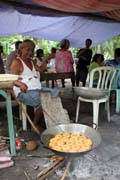 Donuts with sugar. Malapascua. Philippines.