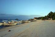 Beach at Malapascua island. Philippines.