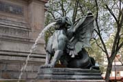 Fountain, Paris. France.