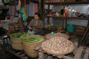 Bethel shop, market at Nyaung U. Myanmar (Burma).
