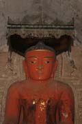 Buddha statue at the Temples of Bagan. Myanmar (Burma).