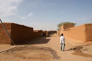 Street at Agadez town. Niger.