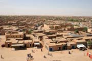 View to desert town Agadez. Niger.