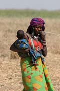 Woman from Bororo nomad ethnic. Lake Chad area. Cameroon.