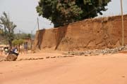 Palace walls. King palace at N'Gaound�r� town (Lamidat de N'Gaound�r�). Cameroon.