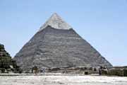 Pyramid of Chephren. Egypt.