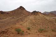 Landscape at Sahara desert at Air Mountain area. Niger.