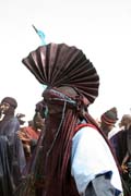 Tuaregs at Cure Sal�e (Salt cure) festival. Town In-Gall. Niger.