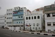 Street at Al-Mukalla town. Yemen.