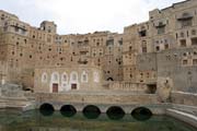 Huge cistern at Hababah village. Yemen.