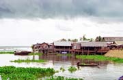 Borders of Tonl� Sap lake at Kompong Chhnang town. Cambodia.
