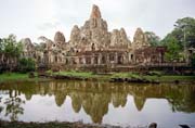 The Bayon - temple of smiling faces. Angkor Wat temples area. Cambodia.