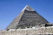 Pyramid of Chephren. Egypt.