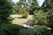Kenroku-en garden, Kanazawa town. Japan.