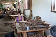 Cigars factory, Vinales valley (Valle de Vinales). Cuba.