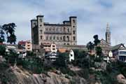 Rova - royal palace, Antananarivo. Madagascar.
