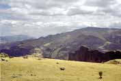 Simien mountains. Viewpoint to Bwahit. North, Ethiopia.