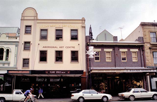 Old house at The Rocks district, Sydney. Australia.