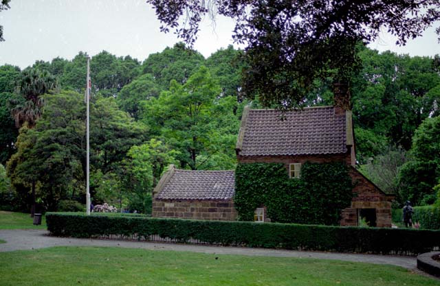 Captain James Cook's house in Melbourne. Australia.