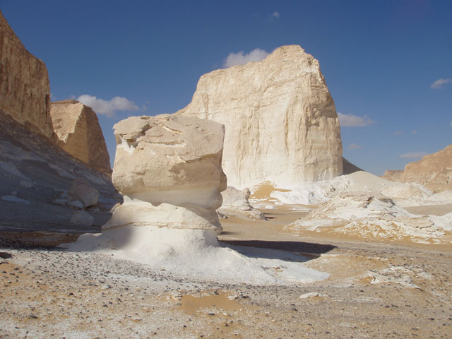 White Sahara desert. Egypt.