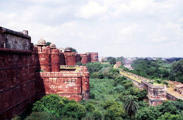 Fortress at Agra. India.